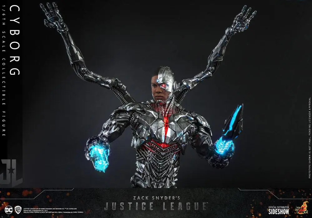 Zack Snyder`s Justice League Action Figure 1/6 Cyborg 32 cm termékfotó