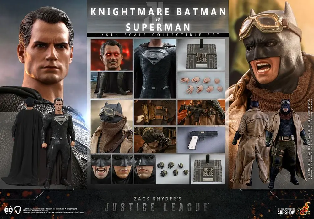 Zack Snyder's Justice League 2-Pack 1/6 Knightmare Batman and Superman akciófigura 31 cm termékfotó