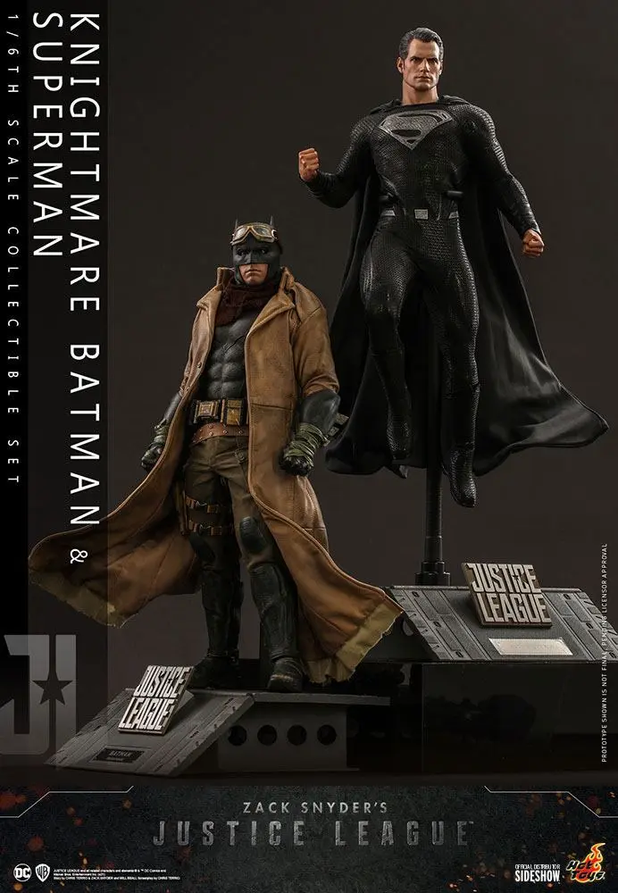 Zack Snyder's Justice League 2-Pack 1/6 Knightmare Batman and Superman akciófigura 31 cm termékfotó