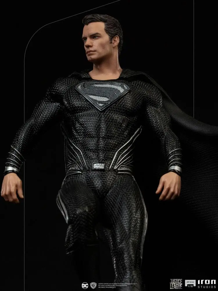 Zack Snyder's Justice League Art Scale 1/10 Superman Black Suit szobor figura 30 cm termékfotó