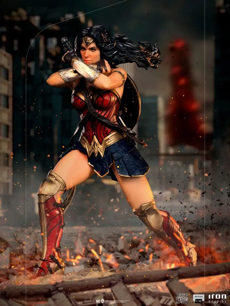 Zack Snyder's Justice League Art Scale Statue 1/10 Wonder Woman 18 cm termékfotó