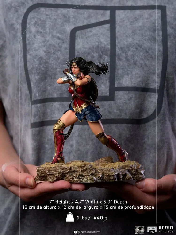 Zack Snyder's Justice League Art Scale Statue 1/10 Wonder Woman 18 cm termékfotó