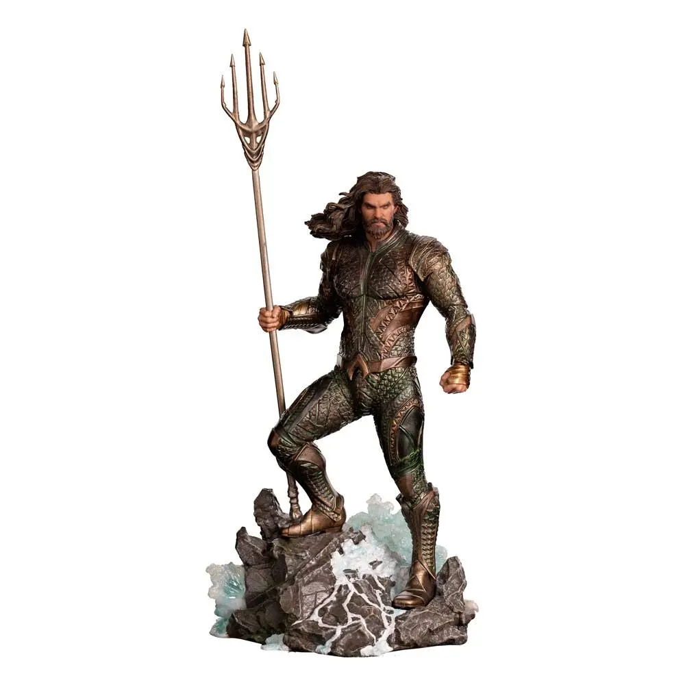 Zack Snyder's Justice League BDS Art Scale 1/10 Aquaman szobor figura 29 cm termékfotó