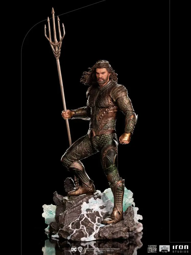 Zack Snyder's Justice League BDS Art Scale 1/10 Aquaman szobor figura 29 cm termékfotó