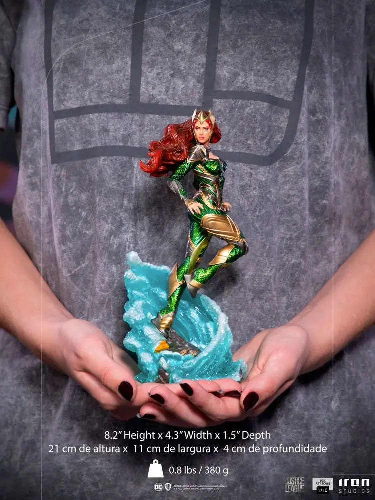 Zack Snyder's Justice League BDS Art Scale 1/10 Mera szobor figura 21 cm termékfotó