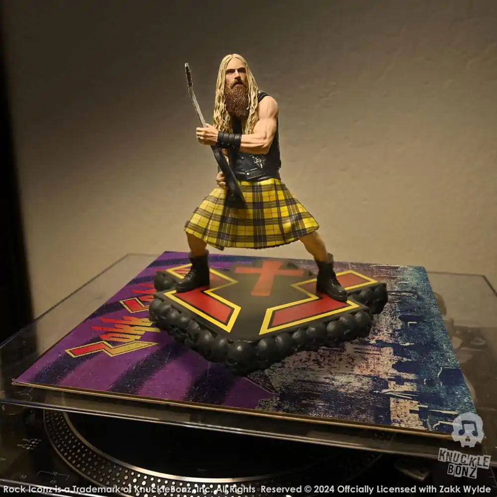 Zakk Sabbath Rock Iconz Zakk Wylde II szobor figura 22 cm termékfotó