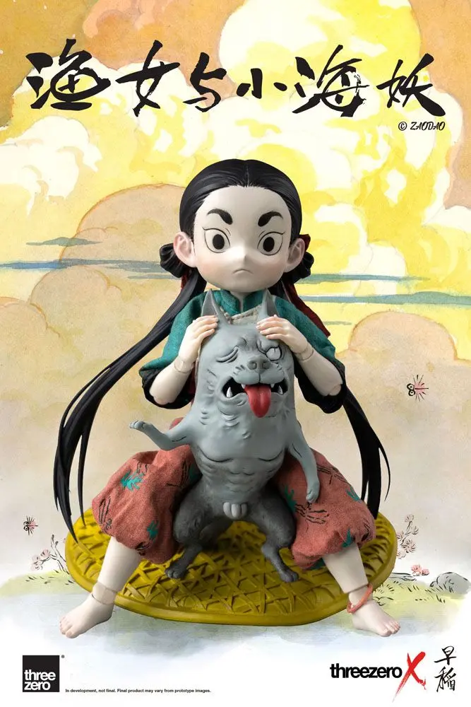 Zao Dao 1/6 Fishergirl and Little Sea Elf Standard Edition szobor figurák 15 cm termékfotó