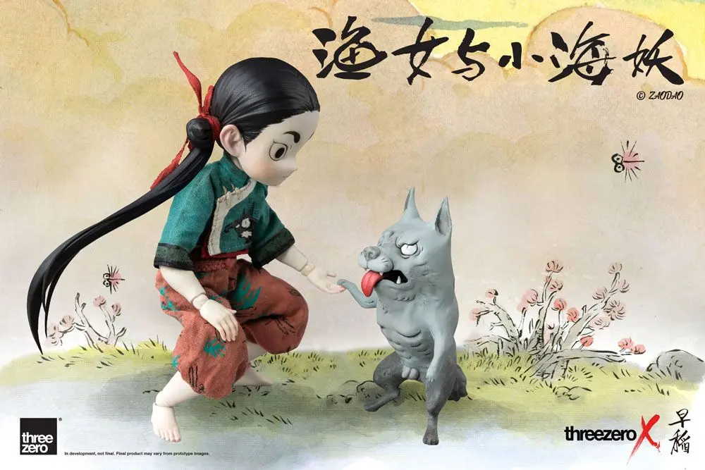 Zao Dao 1/6 Fishergirl and Little Sea Elf Standard Edition szobor figurák 15 cm termékfotó