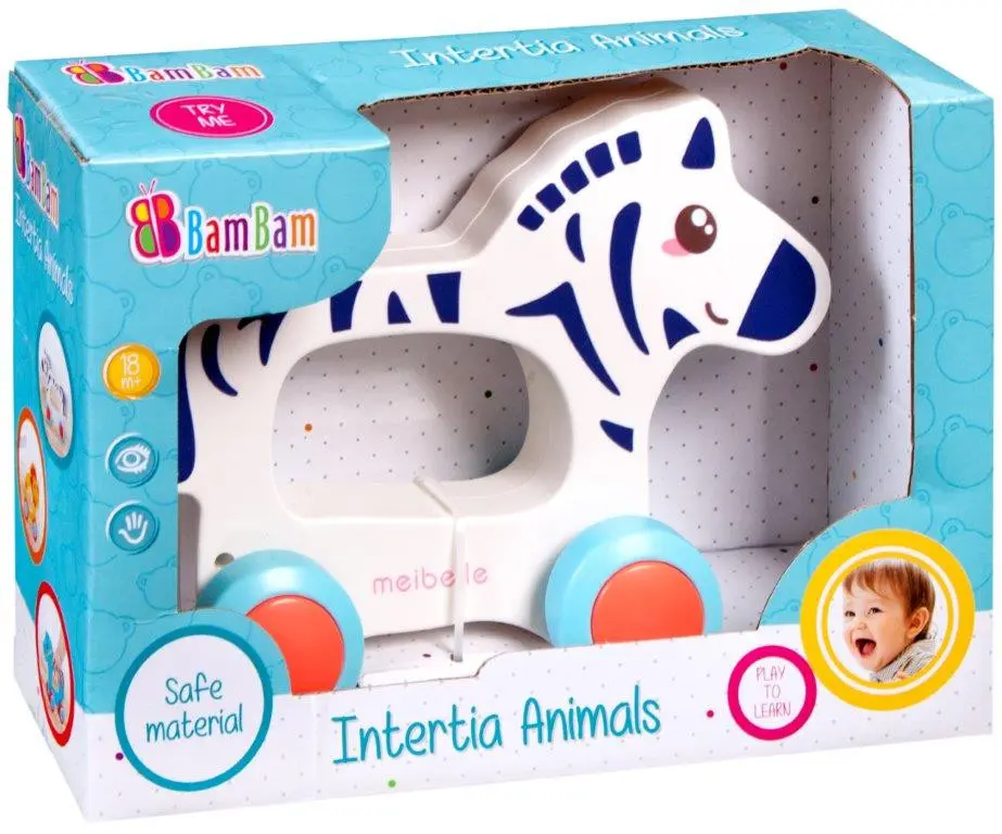 Zebra guruló játék termékfotó