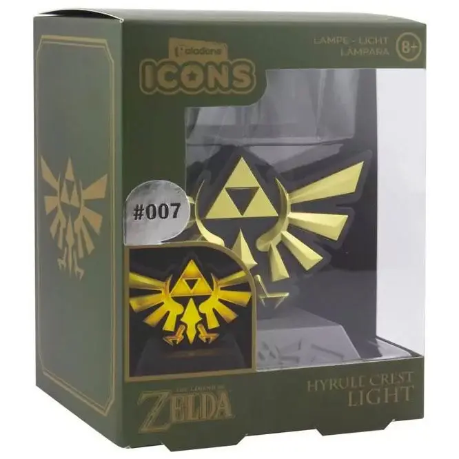 Zelda Hyrule Crest Ikon lámpa termékfotó