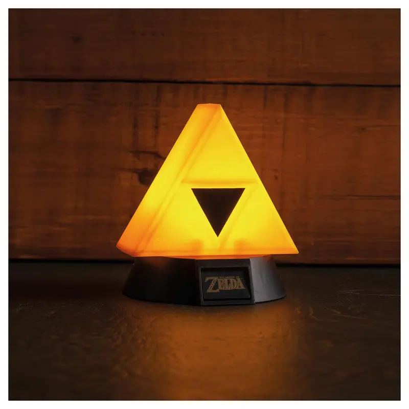 Zelda Triforce lámpa termékfotó
