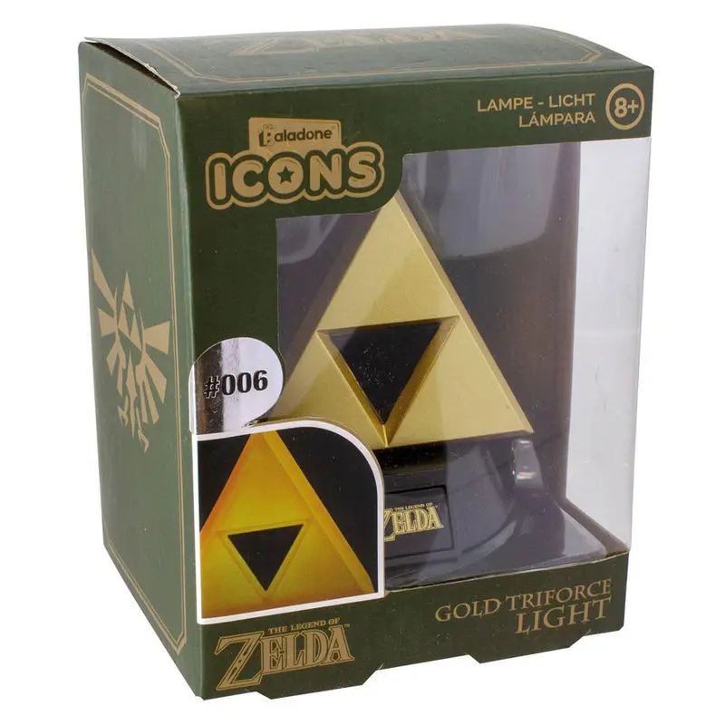 Zelda Triforce mini lámpa termékfotó