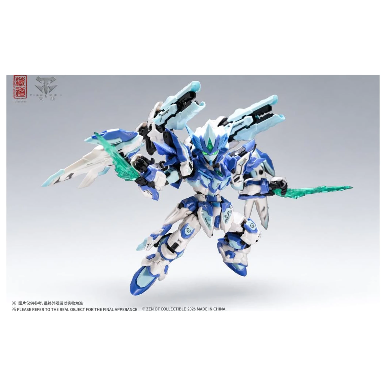 ZEN OF Collectible CD-TGM-01C TGM Tian Fa Blue LE modell készlet 14cm termékfotó