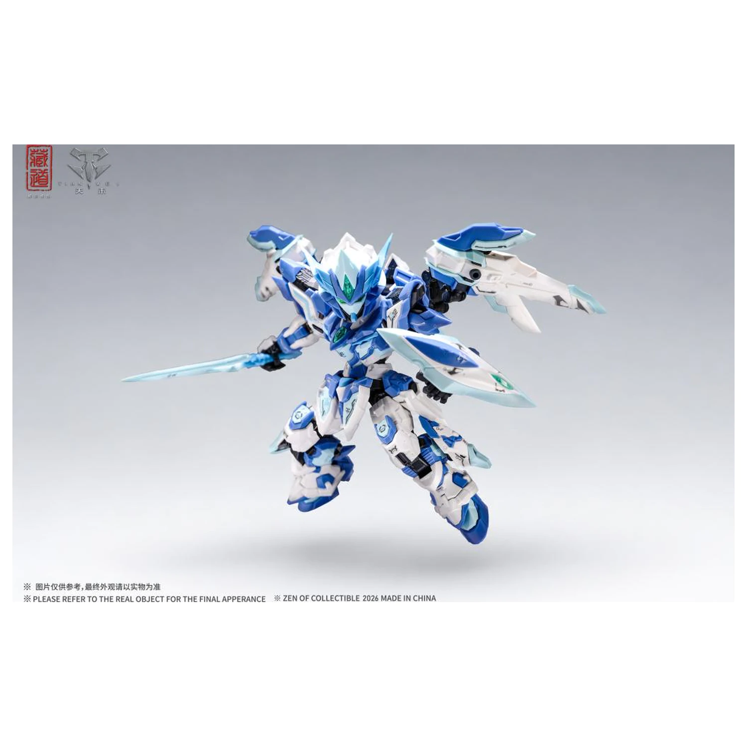 ZEN OF Collectible CD-TGM-01C TGM Tian Fa Blue LE modell készlet 14cm termékfotó