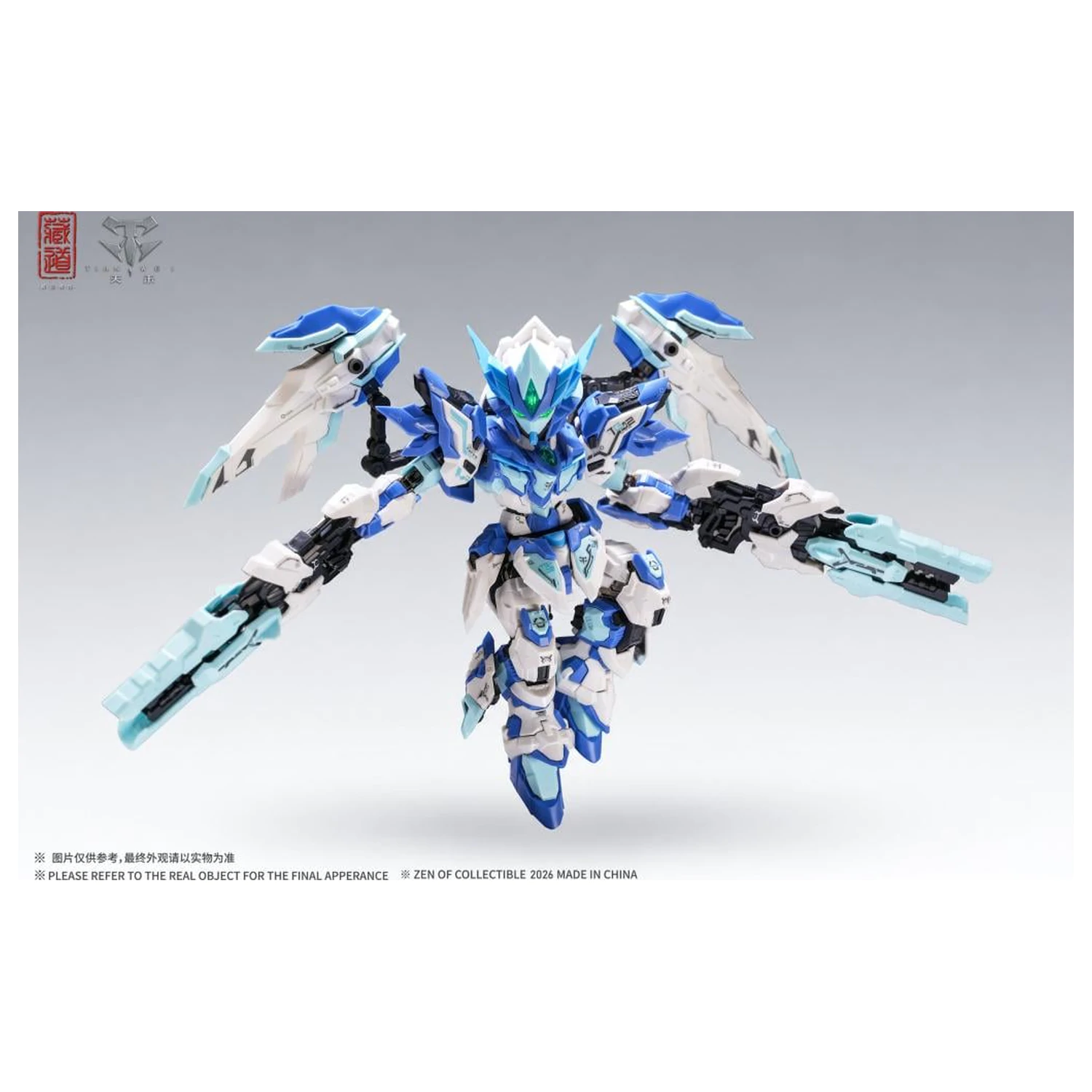 ZEN OF Collectible CD-TGM-01C TGM Tian Fa Blue LE modell készlet 14cm termékfotó