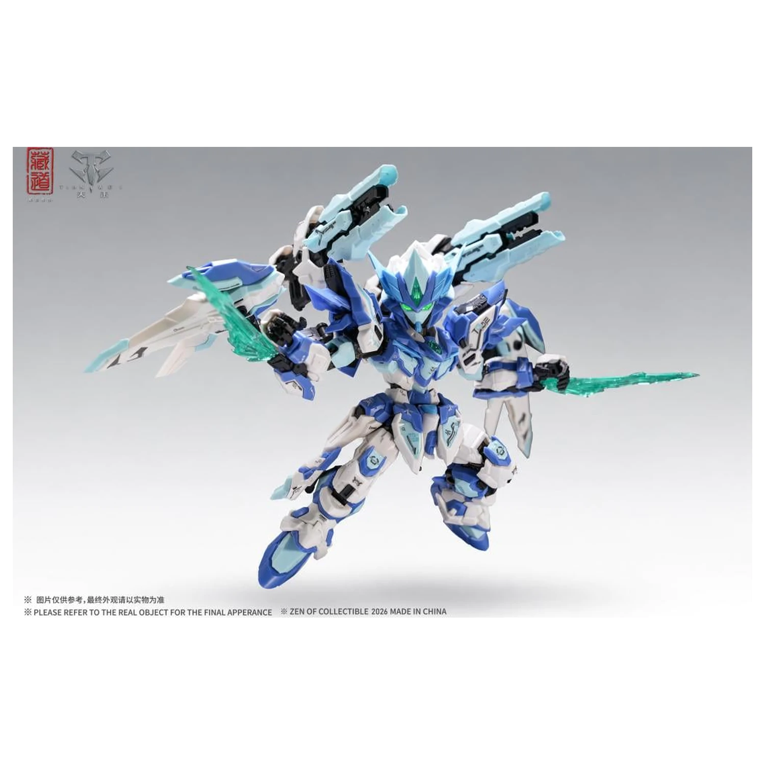 ZEN OF Collectible CD-TGM-01C TGM Tian Fa Blue LE modell készlet 14cm termékfotó