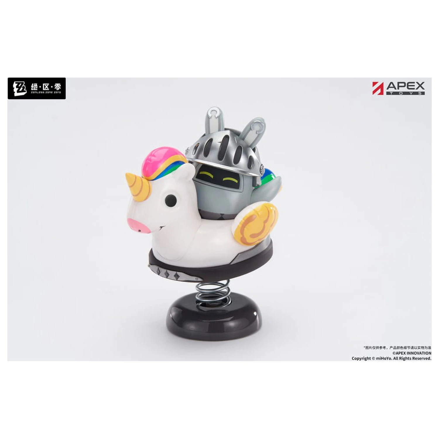 Zenless Zone Zero Happy Shake Knightboo PVC szobor figura 9 cm   termékfotó