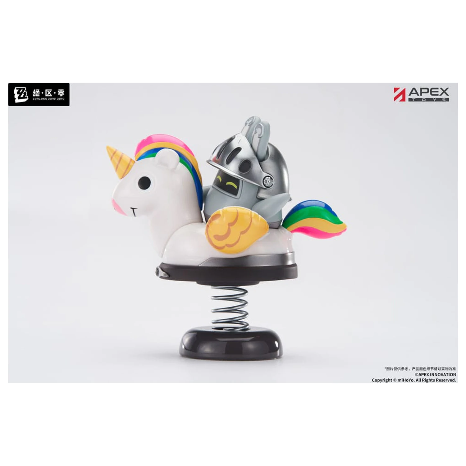 Zenless Zone Zero Happy Shake Knightboo PVC szobor figura 9 cm   termékfotó