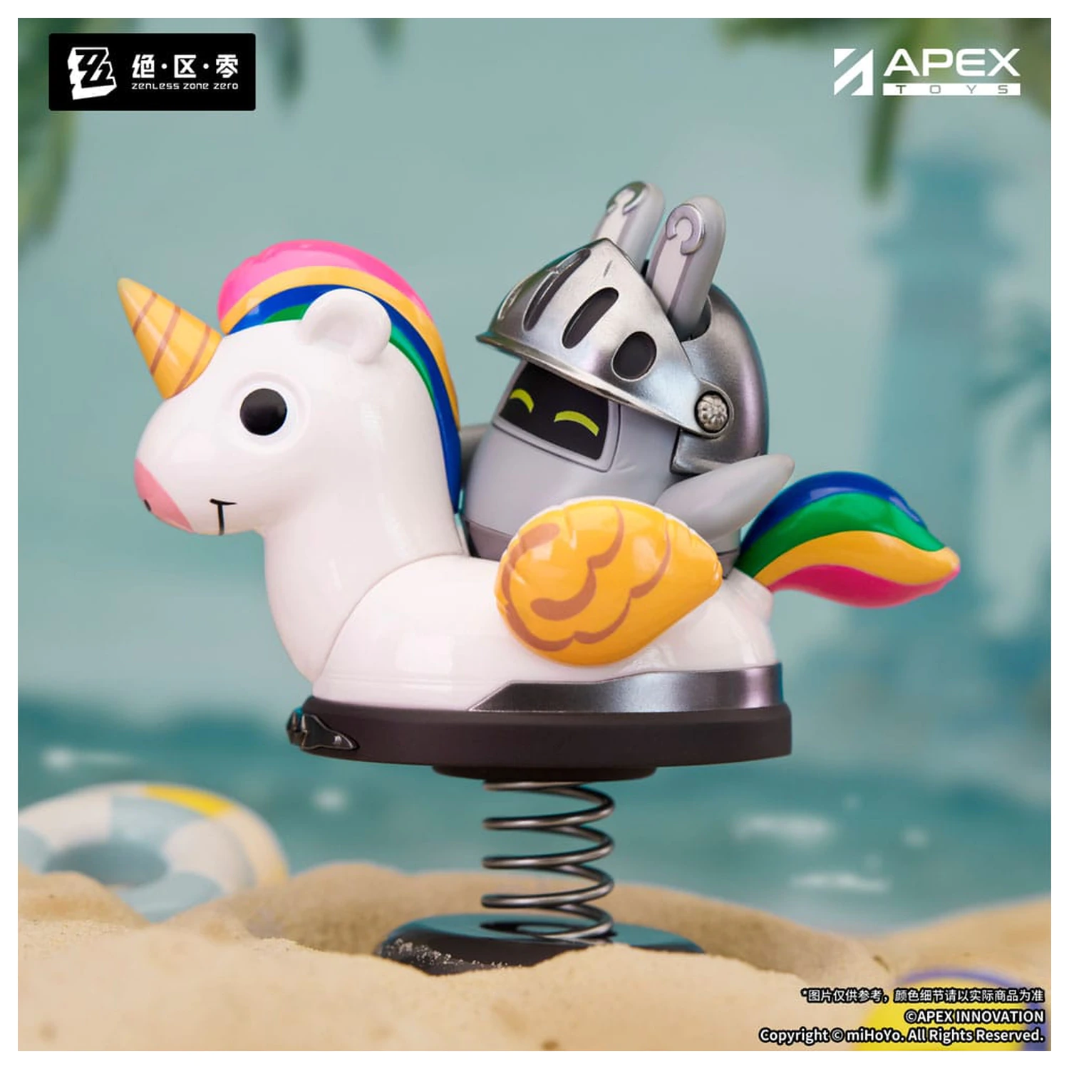 Zenless Zone Zero Happy Shake Knightboo PVC szobor figura 9 cm   termékfotó