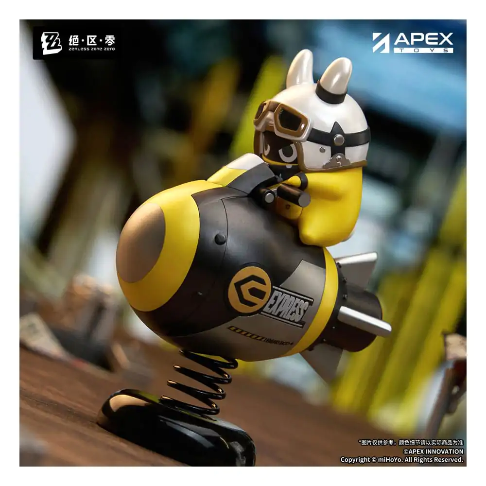 Zenless Zone Zero Happy Shake Rocketboo PVC szobor figura 10 cm termékfotó