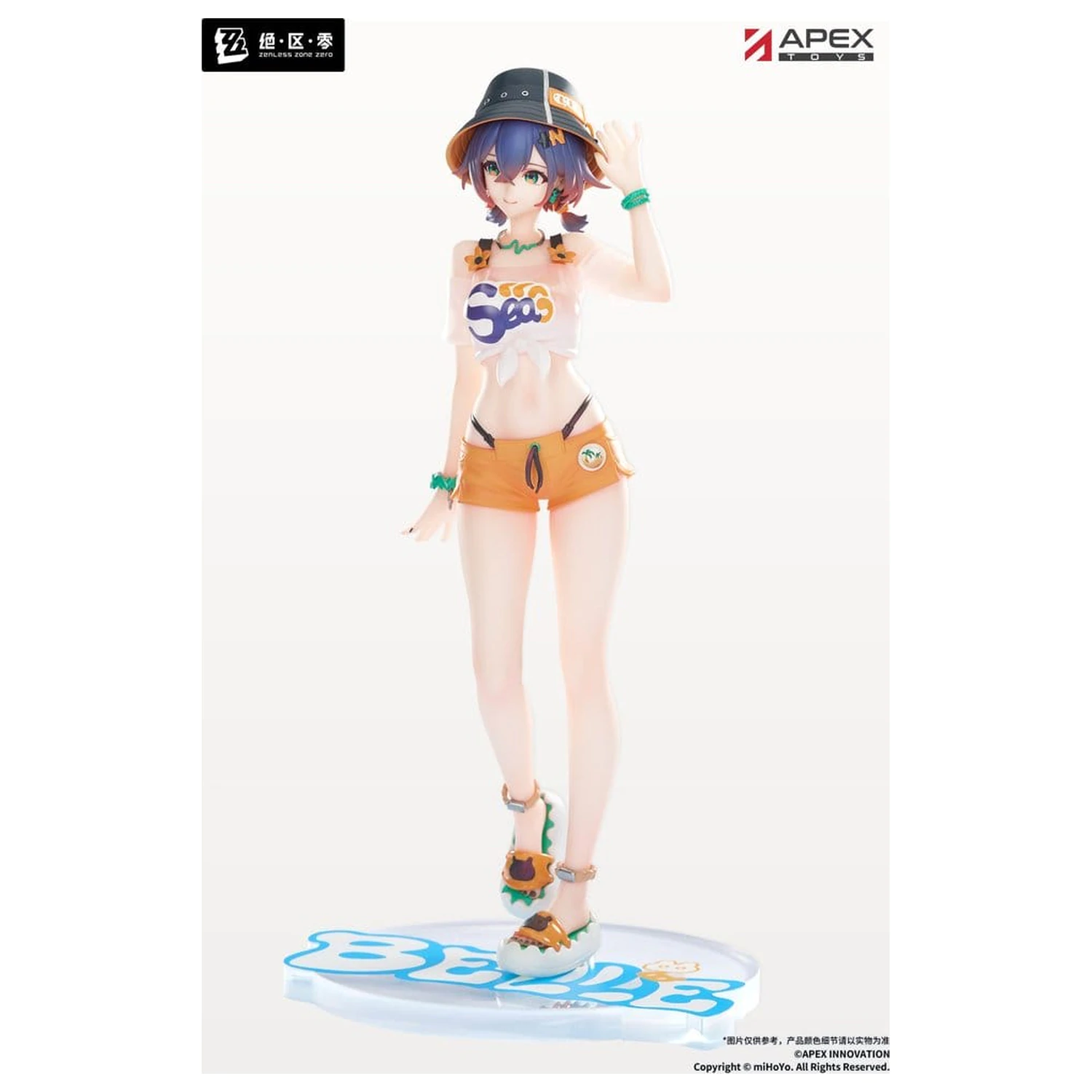 Zenless Zone Zero Limpie Series 1/8 Belle Summer Skies Ver. PVC figura 22 cm termékfotó