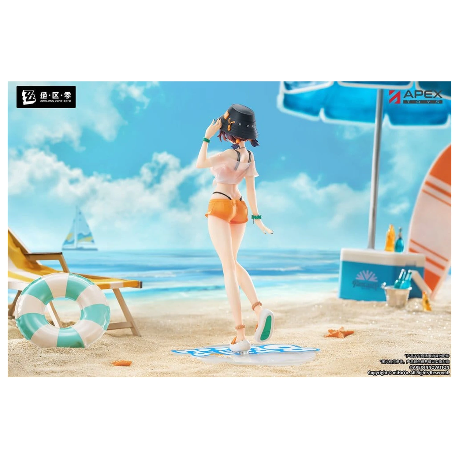 Zenless Zone Zero Limpie Series 1/8 Belle Summer Skies Ver. PVC figura 22 cm termékfotó