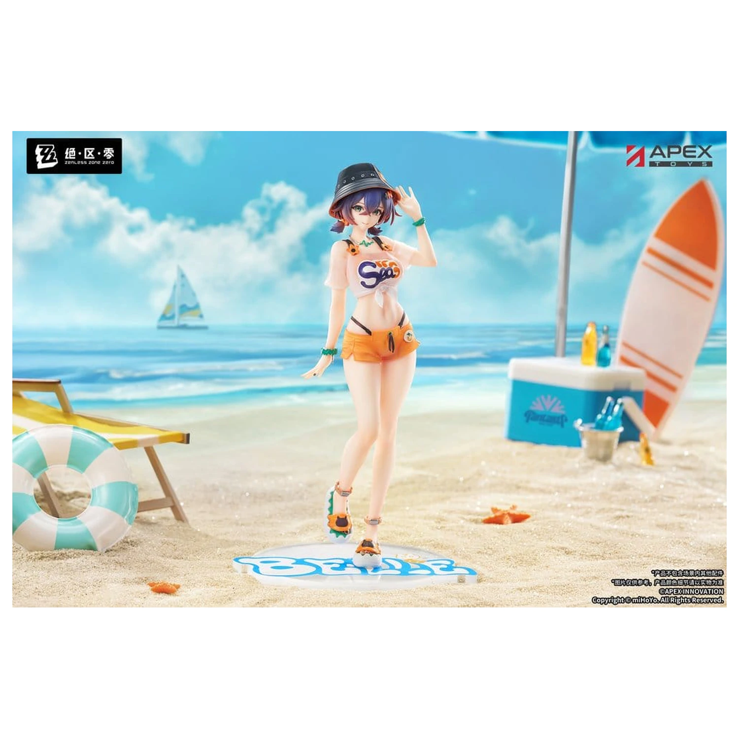 Zenless Zone Zero Limpie Series 1/8 Belle Summer Skies Ver. PVC figura 22 cm termékfotó