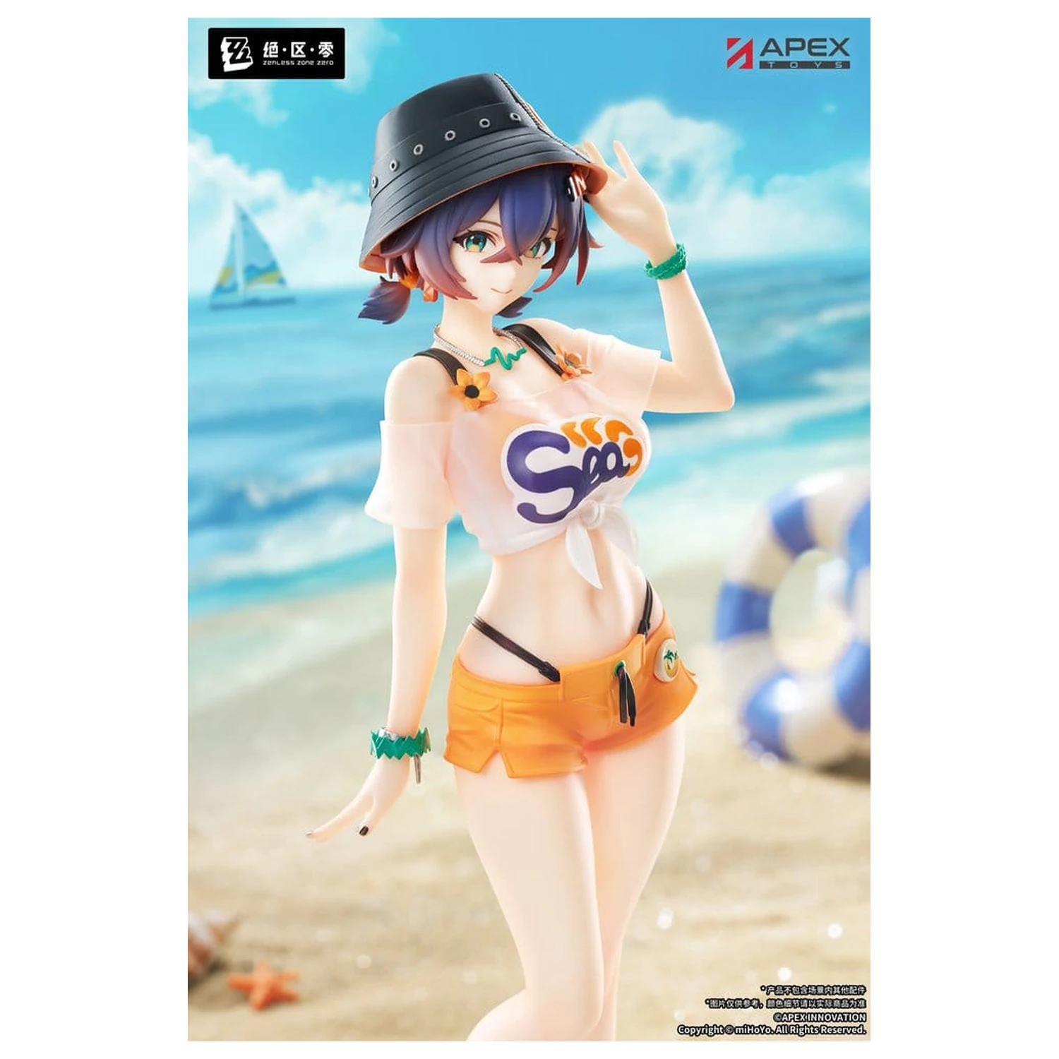 Zenless Zone Zero Limpie Series 1/8 Belle Summer Skies Ver. PVC figura 22 cm termékfotó