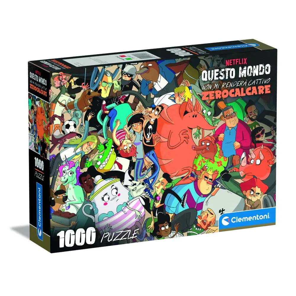 Zerocalcare puzzle 1000db-os termékfotó