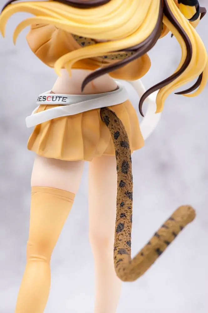 Zetsumetsukigudan 1/7 Rescue No. 15 Shi Hu - Leopard Cat PVC szobor figura 23 cm termékfotó