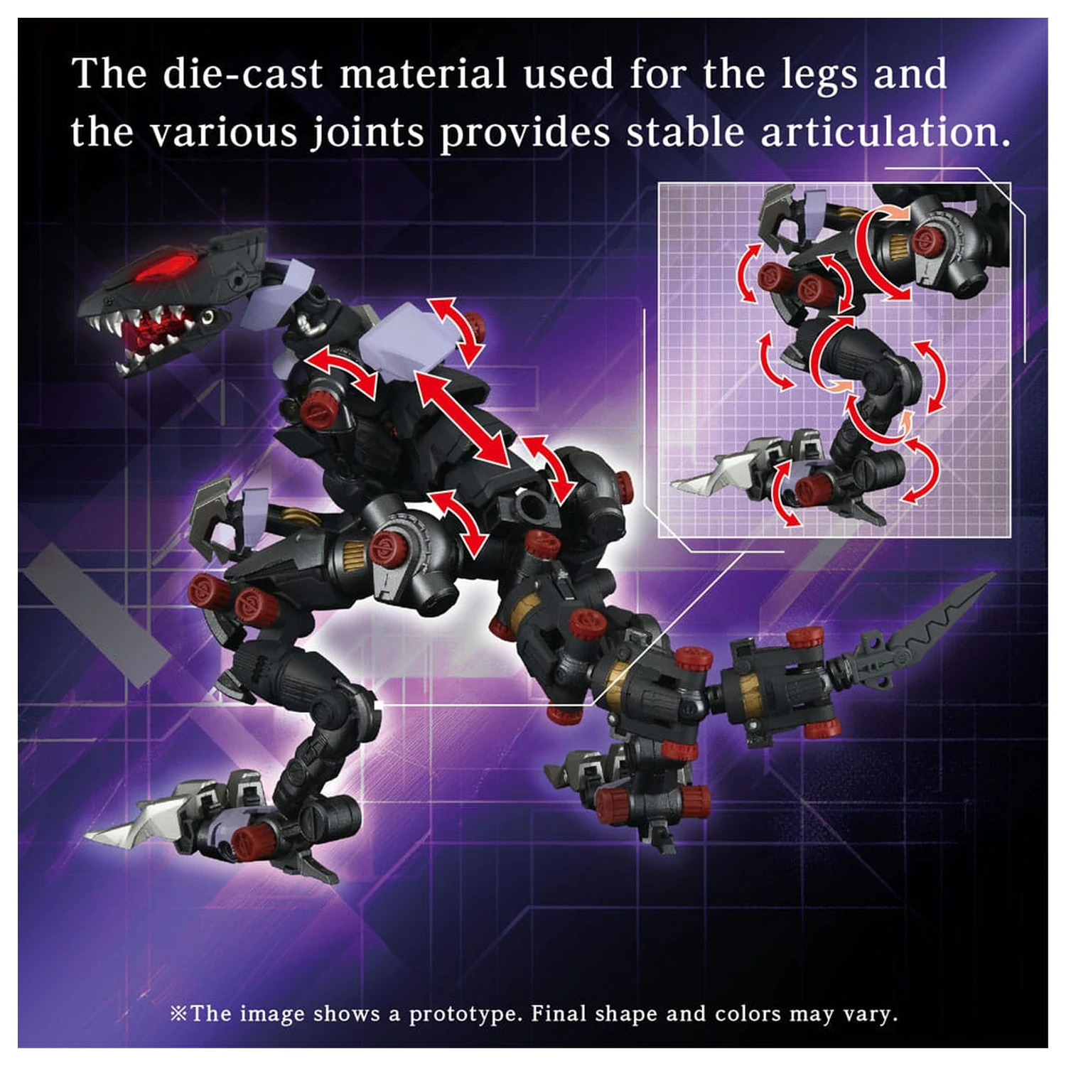 Zoids AM-Z01EX Berserk Fury (Elementary Body) Műanyag modell készlet  termékfotó