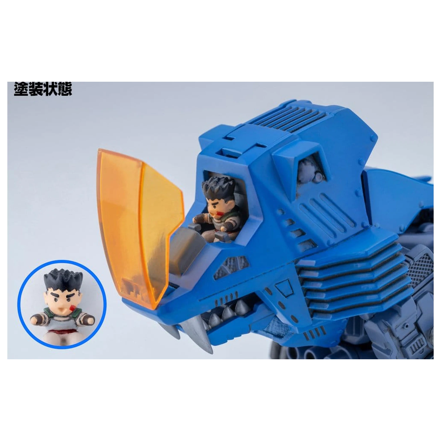 Zoids D-Style Shield Liger Clear Parts Append Műanyag modell készlet 13 cm termékfotó