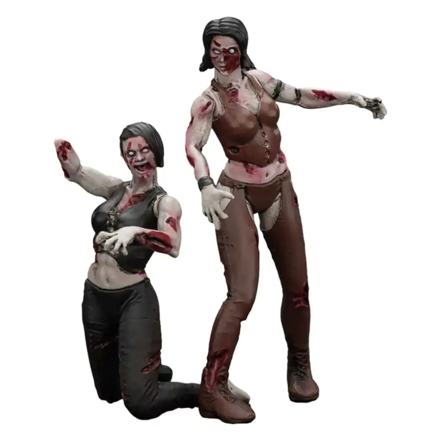 Zombie Dark Source Female wrestlers 2 db-os akciófigura csomag 8 cm termékfotó