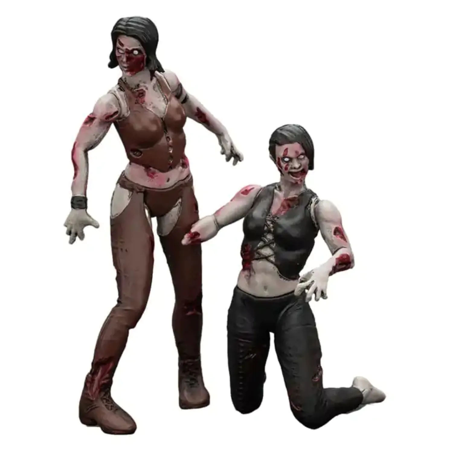 Zombie Dark Source Female wrestlers 2 db-os akciófigura csomag 8 cm termékfotó