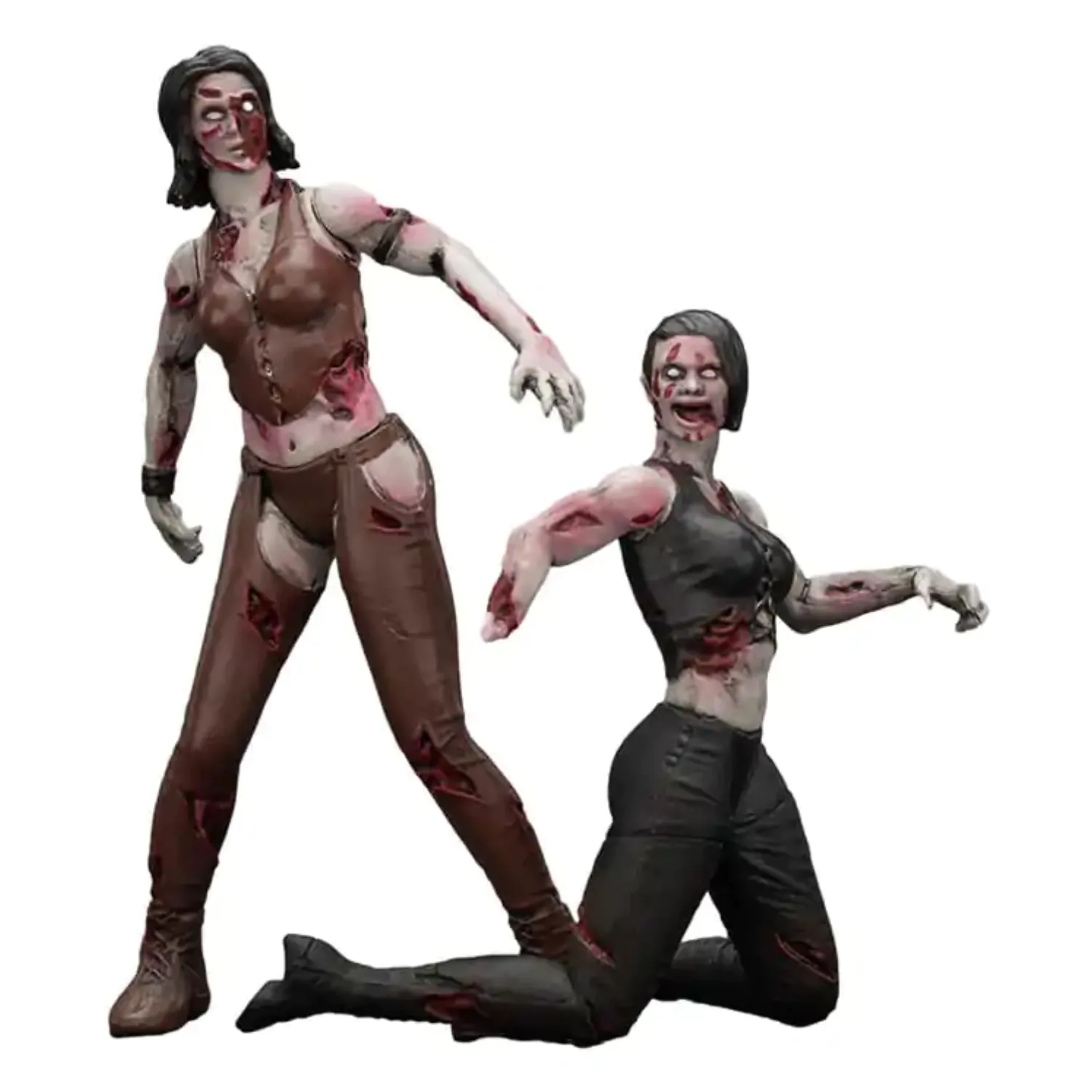 Zombie Dark Source Female wrestlers 2 db-os akciófigura csomag 8 cm termékfotó
