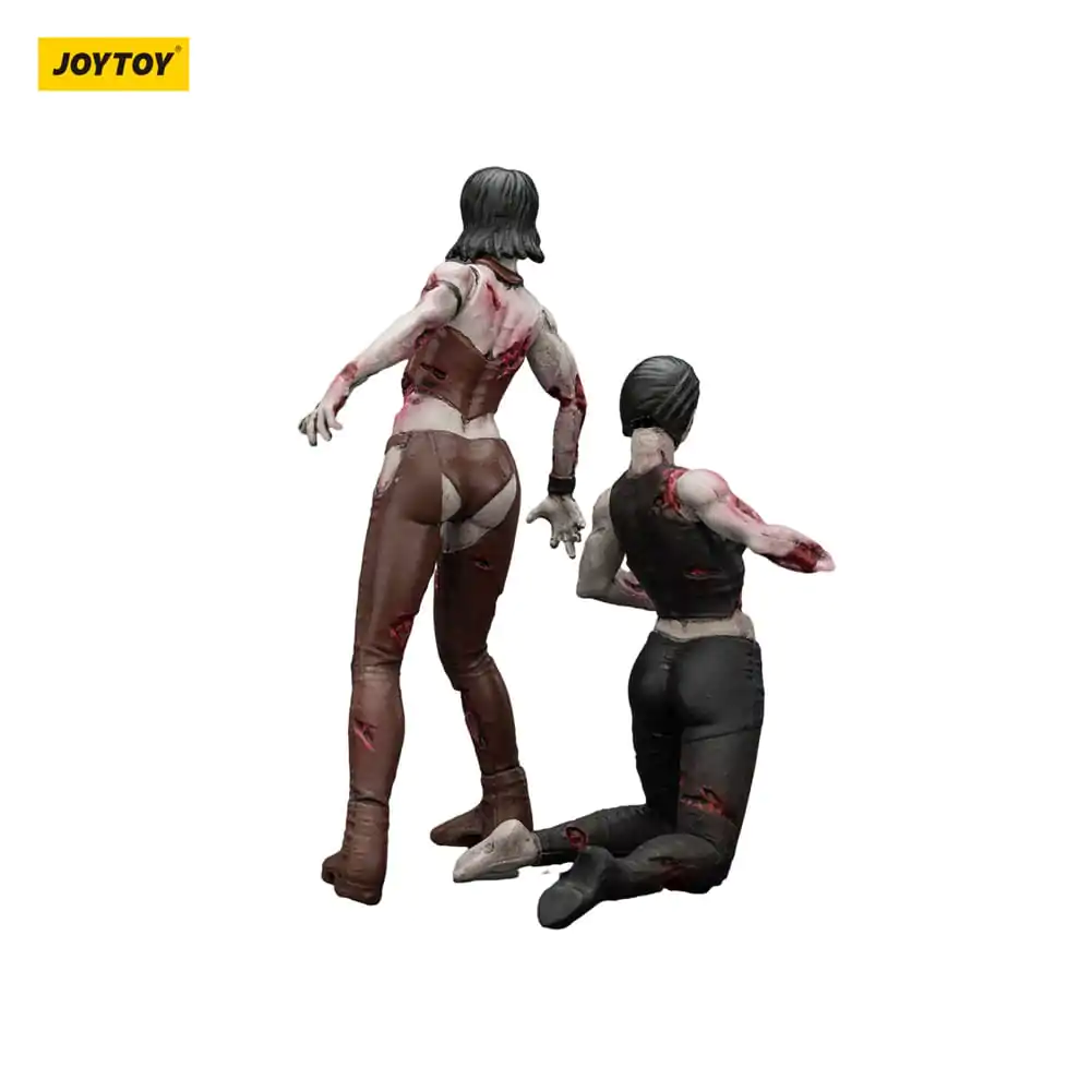 Zombie Dark Source Female wrestlers 2 db-os akciófigura csomag 8 cm termékfotó