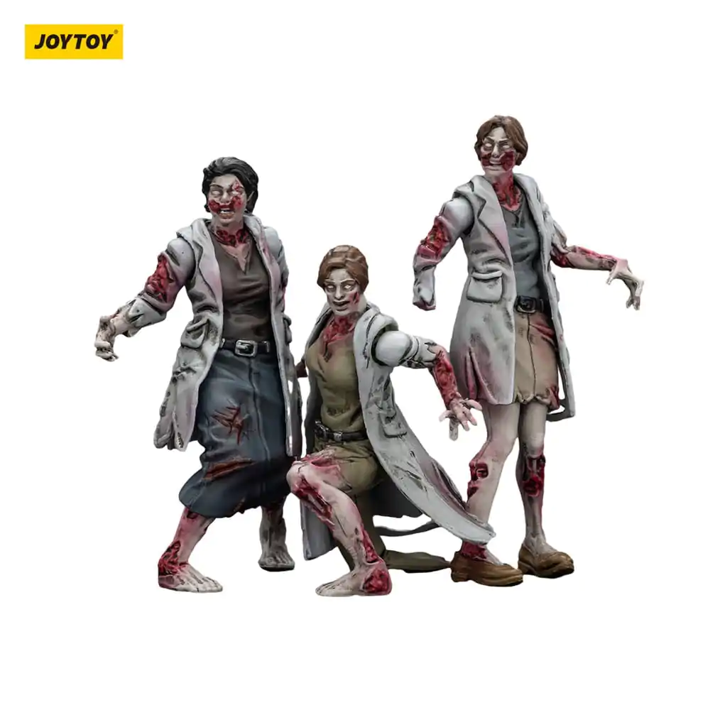 Zombie Dark Source Medics 3 db-os akciófigura csomag 8 cm termékfotó