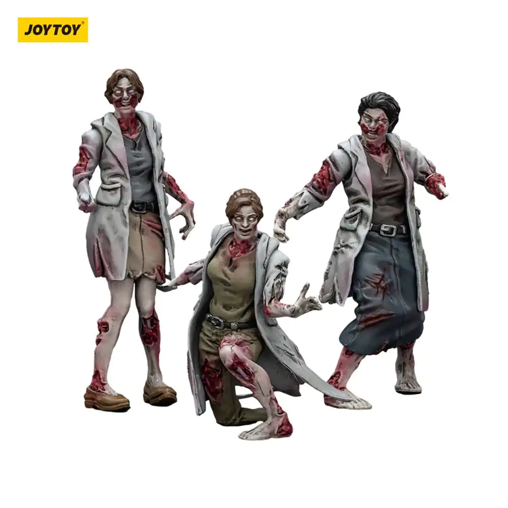 Zombie Dark Source Medics 3 db-os akciófigura csomag 8 cm termékfotó