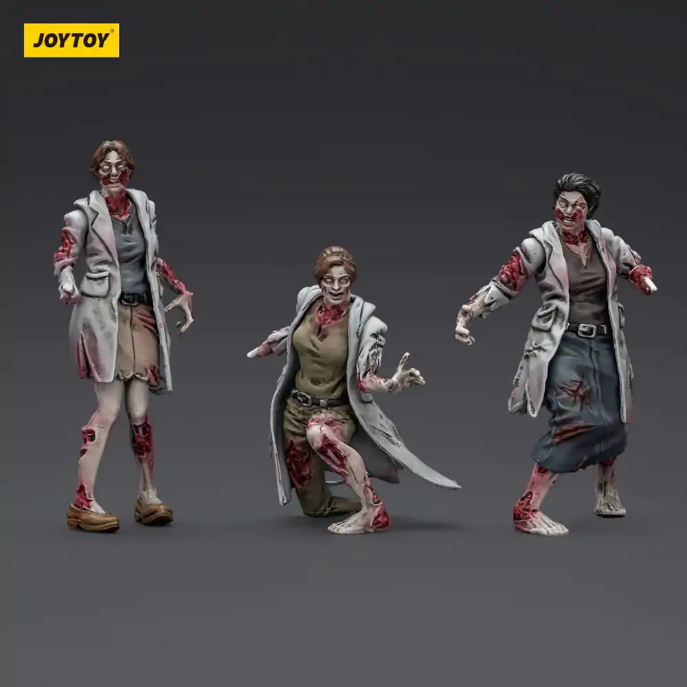 Zombie Dark Source Medics 3 db-os akciófigura csomag 8 cm termékfotó