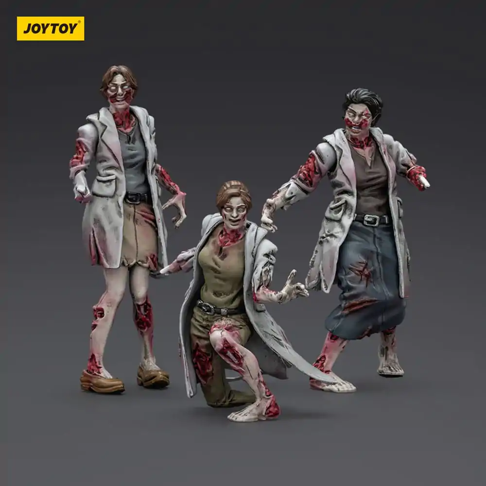 Zombie Dark Source Medics 3 db-os akciófigura csomag 8 cm termékfotó