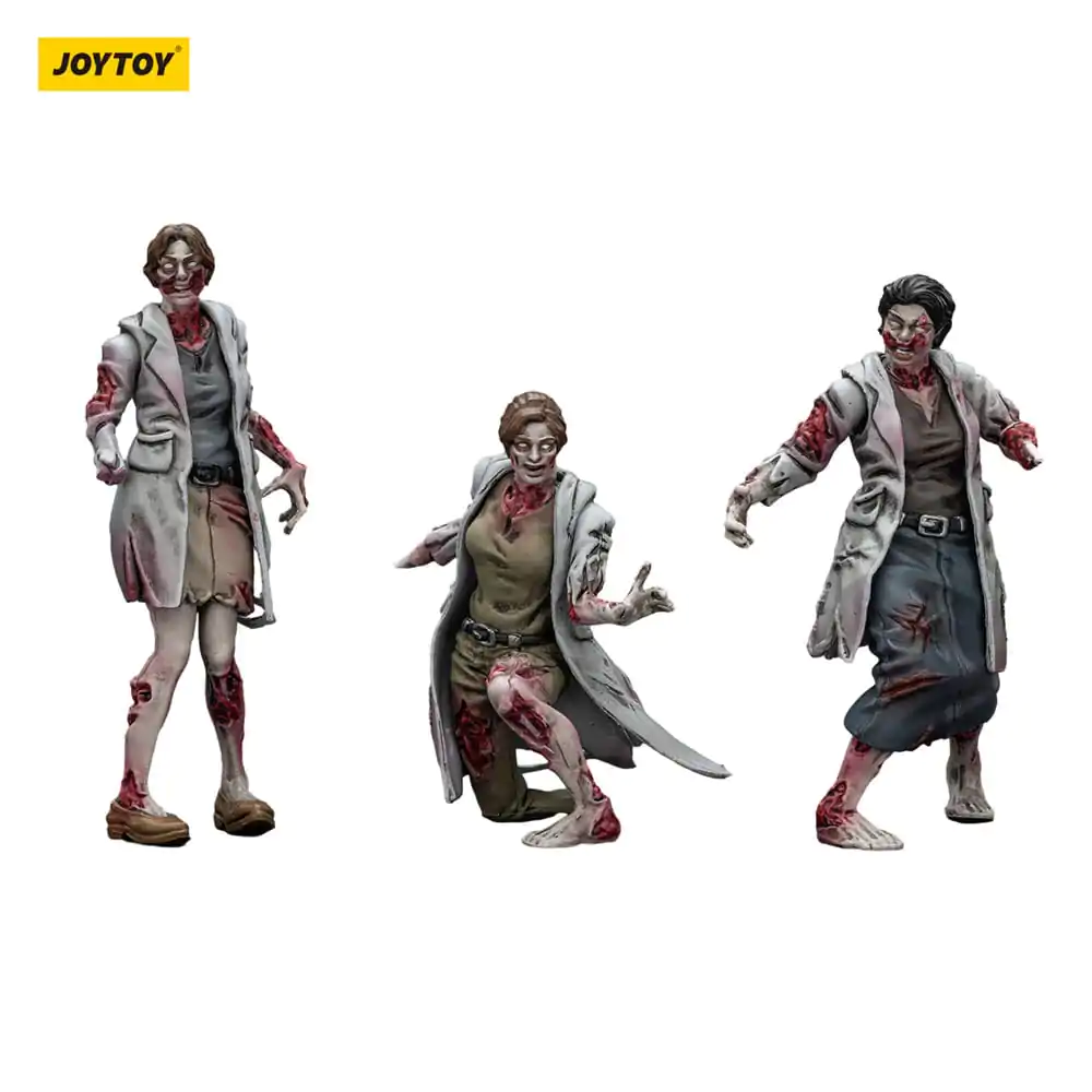 Zombie Dark Source Medics 3 db-os akciófigura csomag 8 cm termékfotó