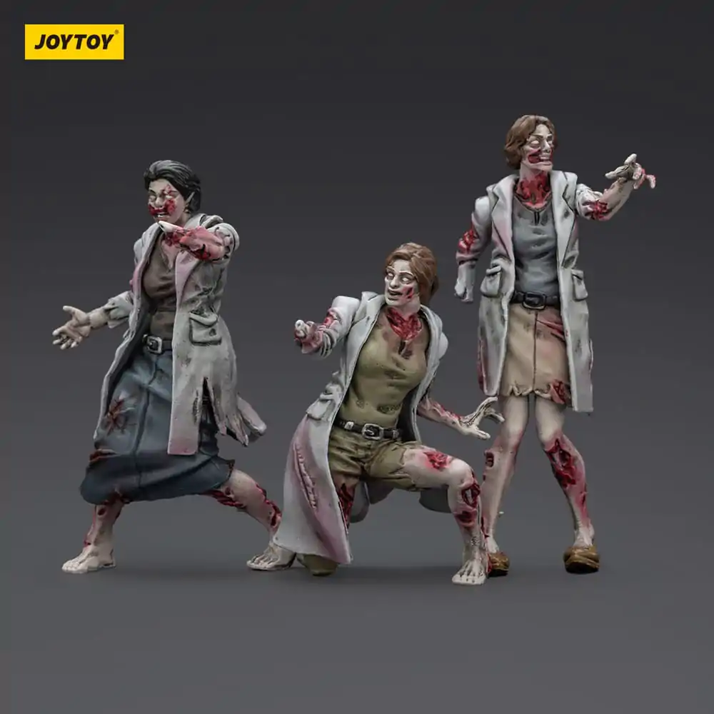 Zombie Dark Source Medics 3 db-os akciófigura csomag 8 cm termékfotó