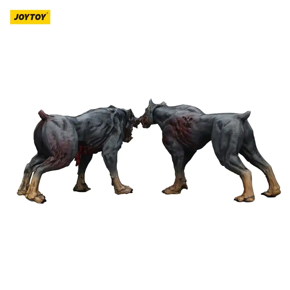 Zombie Dark Source Police Dogs 2 db-os akciófigura csomag 8 cm termékfotó