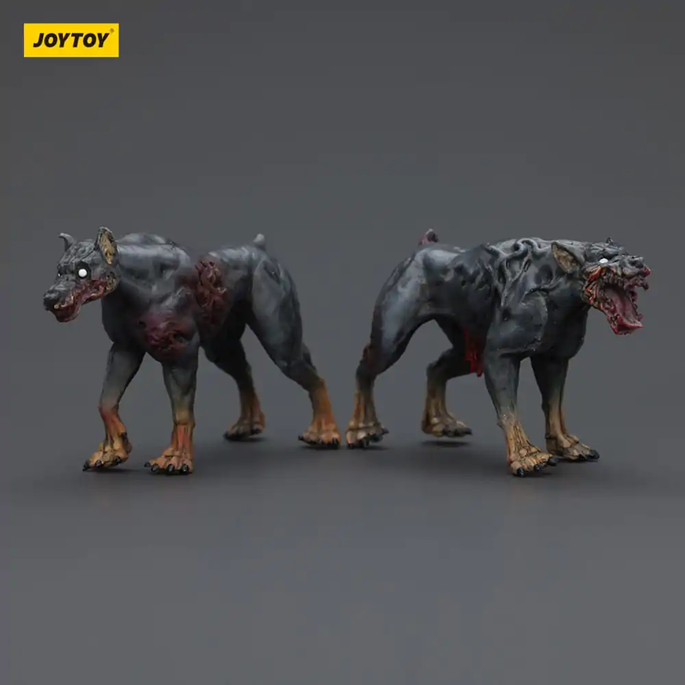 Zombie Dark Source Police Dogs 2 db-os akciófigura csomag 8 cm termékfotó