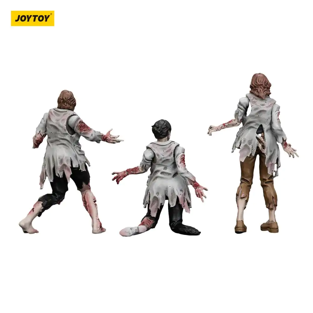 Zombie Dark Source Scientists (Female) 3 db-os akciófigura csomag 8 cm termékfotó