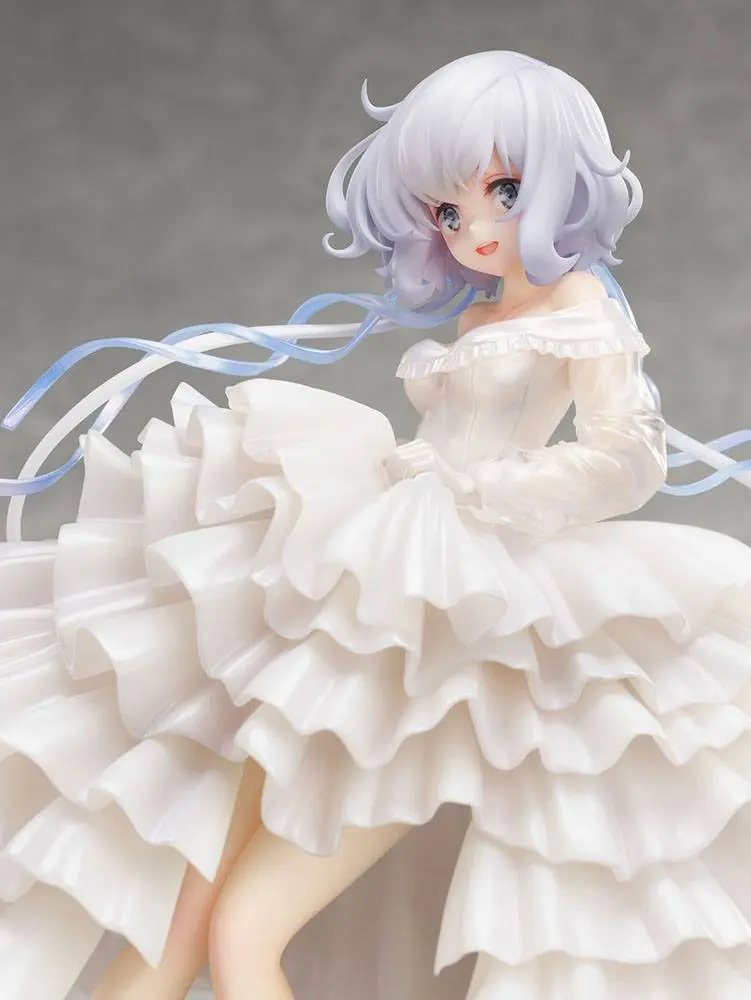 Zombie Land Saga Revenge 1/7 Junko Konno Wedding Dress PVC szobor figura 21 cm termékfotó