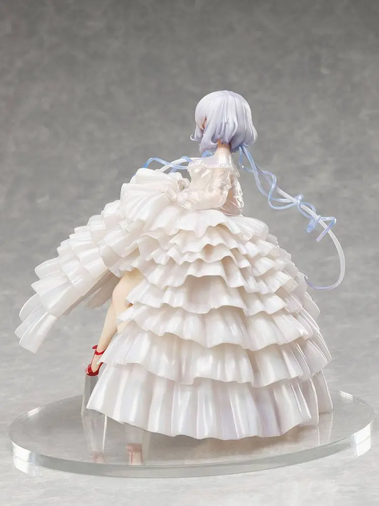 Zombie Land Saga Revenge 1/7 Junko Konno Wedding Dress PVC szobor figura 21 cm termékfotó