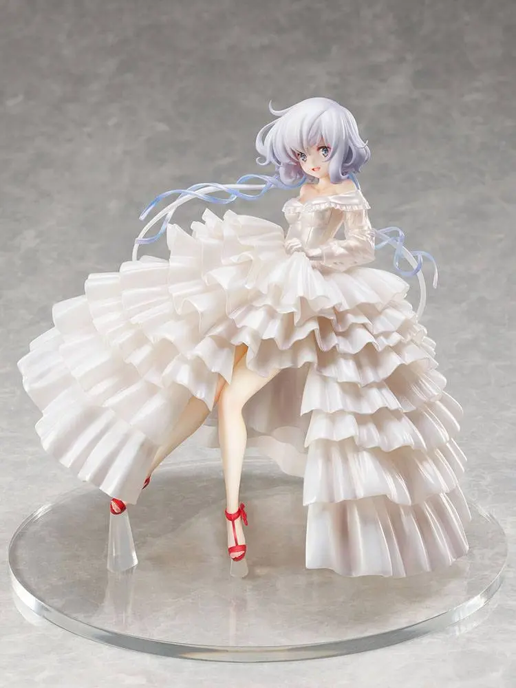 Zombie Land Saga Revenge 1/7 Junko Konno Wedding Dress PVC szobor figura 21 cm termékfotó