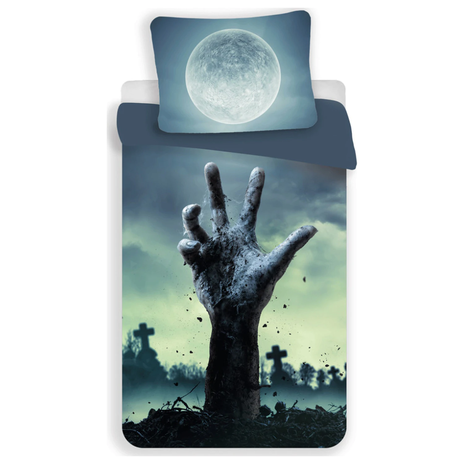 Zombie Moon mikroszálas ágyneműhuzat  termékfotó
