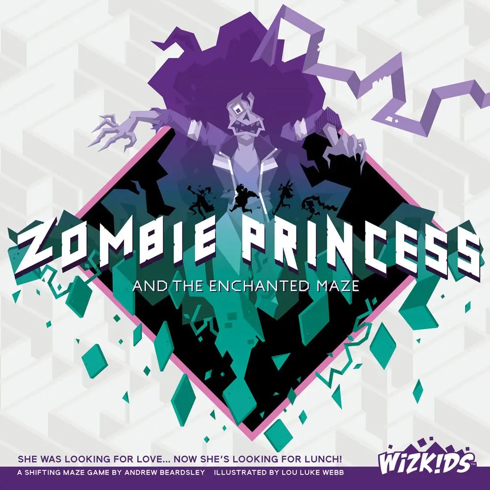Zombie Princess and the Enchanted Maze Angol nyelvű társasjáték termékfotó